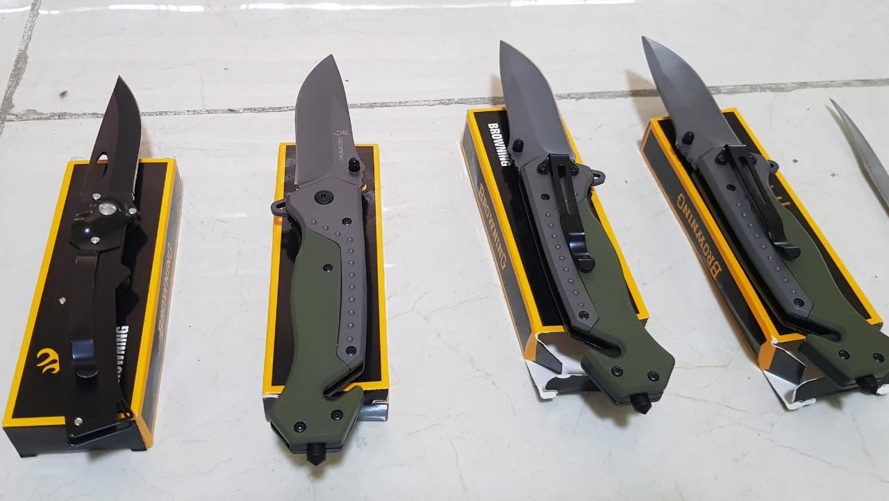 Göyçayda mağazalarda xeyli sayda kəsici-deşici alət aşkarlandı - FOTOLAR